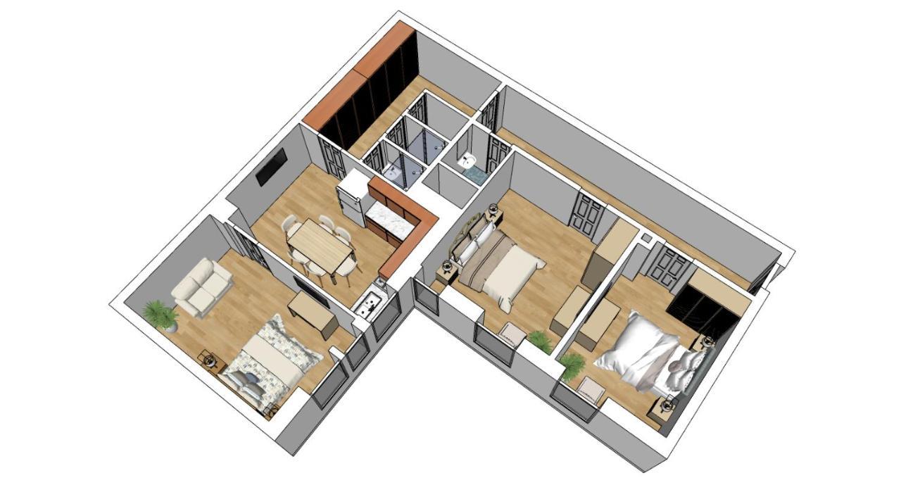 Apartamento Flatista Homes - Station - 3br *